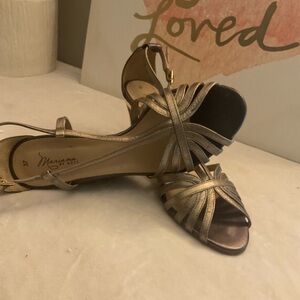 Mariana Bronze Strappy Heels